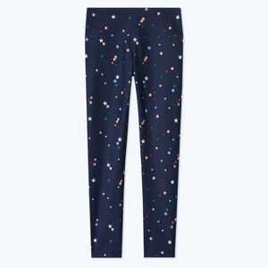 Summersalt The Do-It-All High Rise 7/8 Leggings- Small Scatter Stars Deep Sea 14